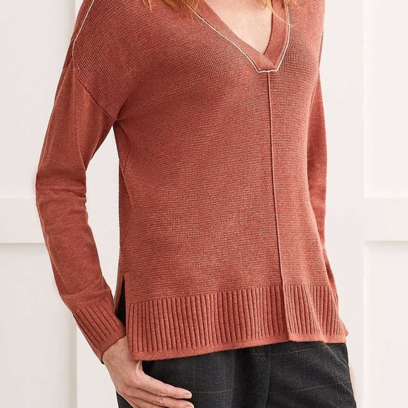 Tribal V Neck Sweater - Picture 5 of 8
